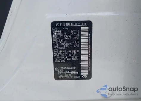 2021 Infiniti Qx80 Luxe Awd from USA, damaged, VIN JN8AZ2AEXM9267751